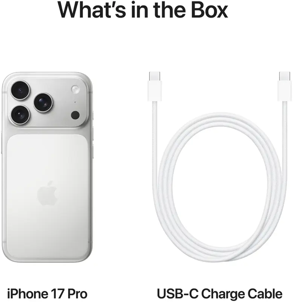 Смартфон Apple iPhone 17 Pro 256GB Silver (e-Sim) 775202e фото