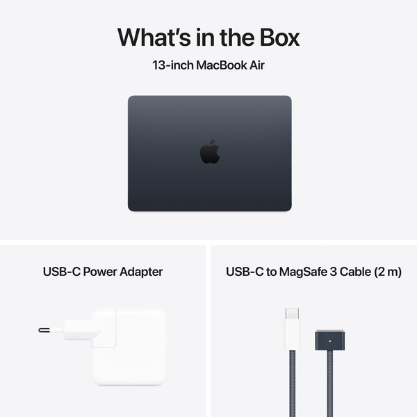 Laptop Apple MacBook Air 15" M4 16/512GB 2025 Midnight