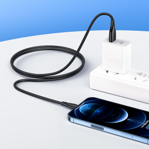 Кабель Hoco X61 Lightning Silicone 2.4A