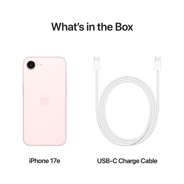 Смартфон Apple iPhone 17e 256GB Soft Pink 1192720 фото