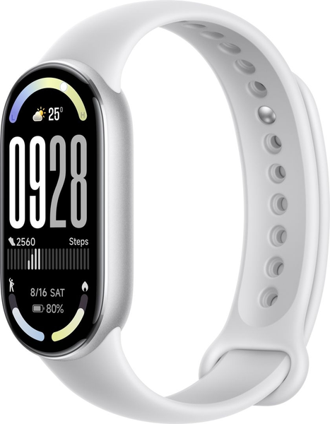 Фітнес-браслет Xiaomi Smart Band 10 Срібний 1146725 фото