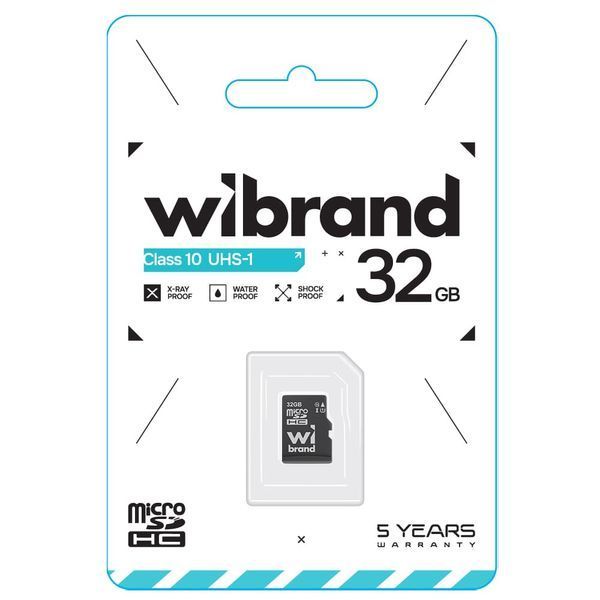 Wibrand Class 10 MicroSDHC (UHS-1) 32GB memory card