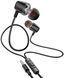 Навушники Hoco M107 Discoverer universal з мікрофоном 3.5mm (Black) 17115299 фото