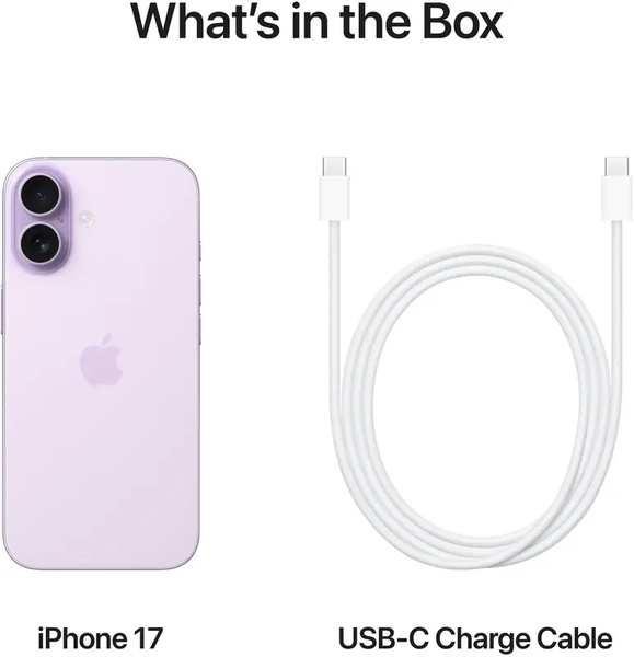 Смартфон Apple iPhone 17 512GB Lavender (e-Sim) 775220e фото