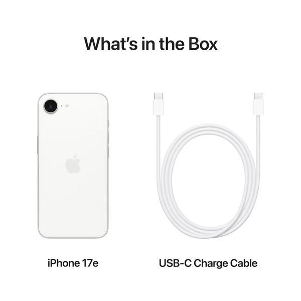 Смартфон Apple iPhone 17e 256GB White 1192719 фото