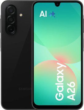 Smartphone Samsung Galaxy A26 5G 6/128GB Black