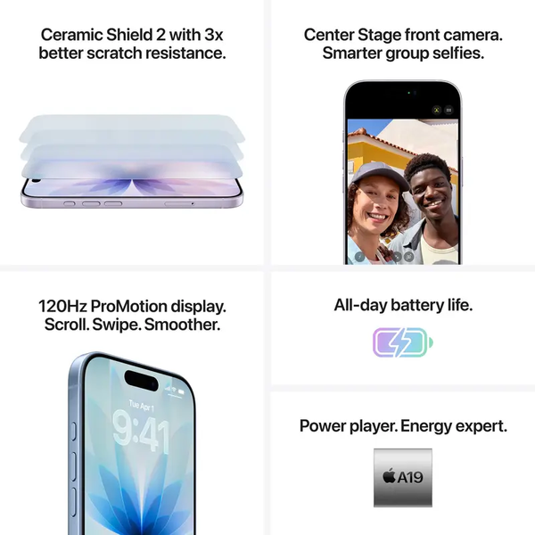 Смартфон Apple iPhone 17 256GB Sage (e-Sim) 775211e фото