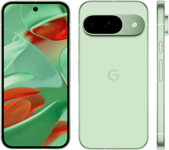 Смартфон Google Pixel 9 12/256GB Wintergreen (Global Version) 114092 фото