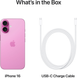 Смартфон Apple iPhone 16 256GB Pink 1095934 фото 10