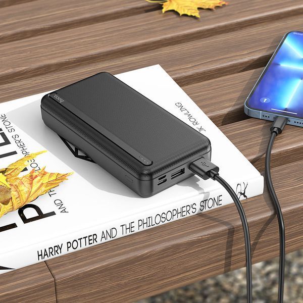 Портативний акумулятор HOCO J91A 20000mAh (Чорний) 35914 фото