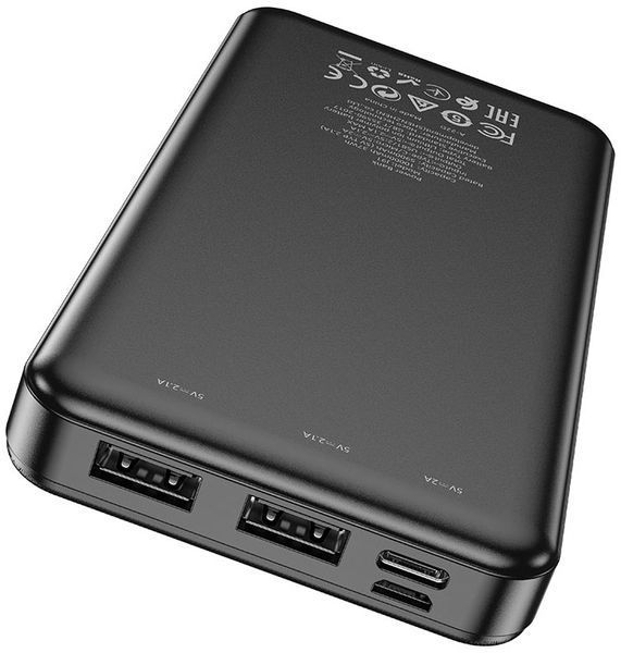 Портативний акумулятор HOCO J91 10000mAh (Чорний) 35913 фото