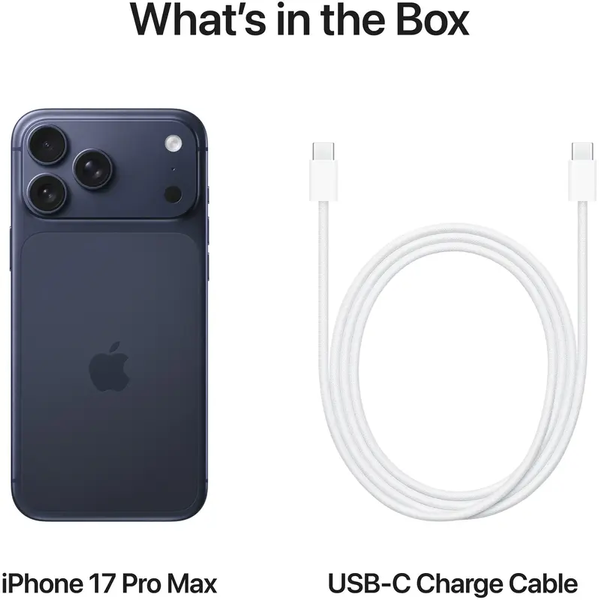 Смартфон Apple iPhone 17 Pro Max 1TB Deep Blue (e-Sim) 775240e фото