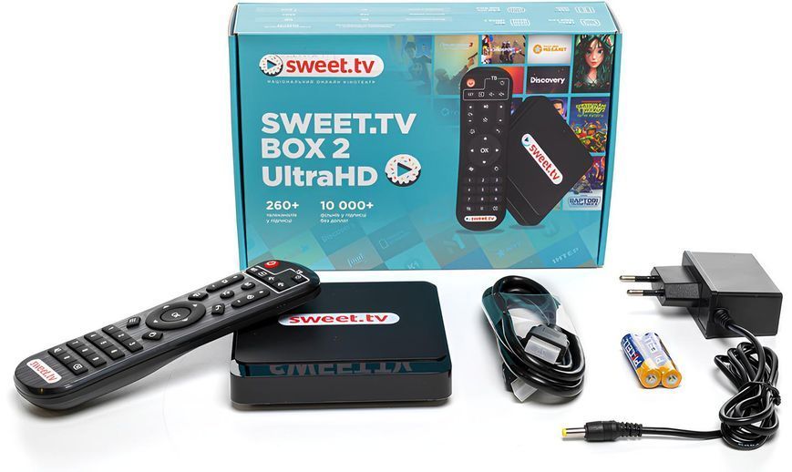 Смарт ТВ-приставка iNext SWEET.TV BOX 2 Ultra HD 13374 фото