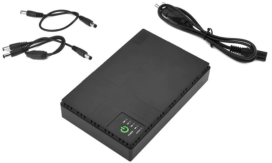 Uninterruptible power supply DC-UPS Mini 10400mAh for 5V/9V/12V devices