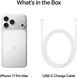 Смартфон Apple iPhone 17 Pro Max 512GB Silver (e-Sim) 775237e фото 8