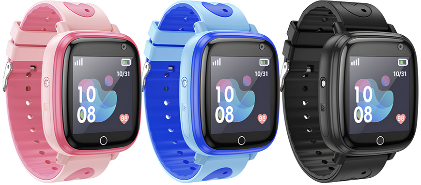 Children's Smart watch Hoco Y100 IP65 Pink