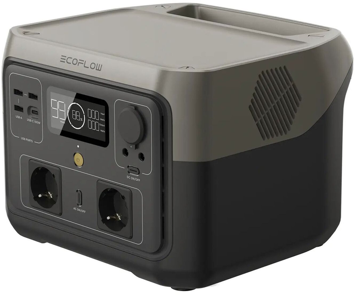 Зарядна станція EcoFlow RIVER 2 Max / 500 Вт / 512 Вт&sdot;год / LiFePO4 1005816 фото