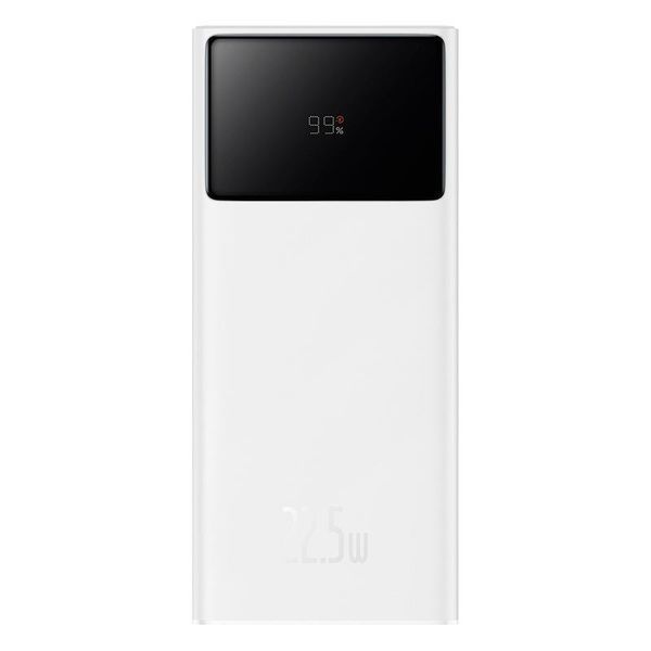 Портативний акумулятор Baseus Star Lord Display 22.5W 30000mAh (White) 24533 фото