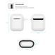 Чехол для наушников Silicone Case With Hook for Apple AirPods 1/2 White 7691/9 фото 5