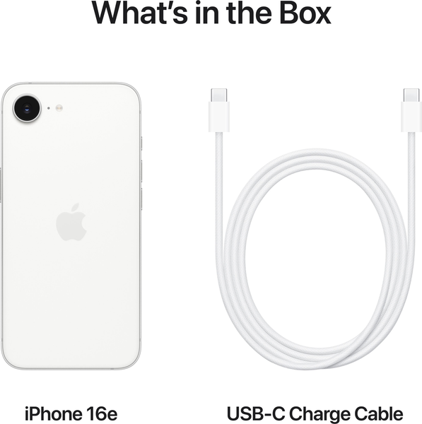 Смартфон Apple iPhone 16e 512GB White 1133078 фото