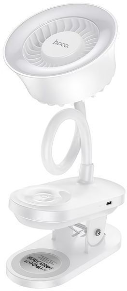 Desk fan with LED lamp HOCO HX610
