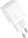 Зарядний пристрій Baseus GaN5 FC mini 1C 30W White 1011210 фото 1