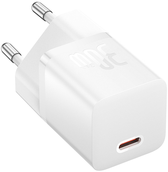Зарядний пристрій Baseus GaN5 FC mini 1C 30W White 1011210 фото
