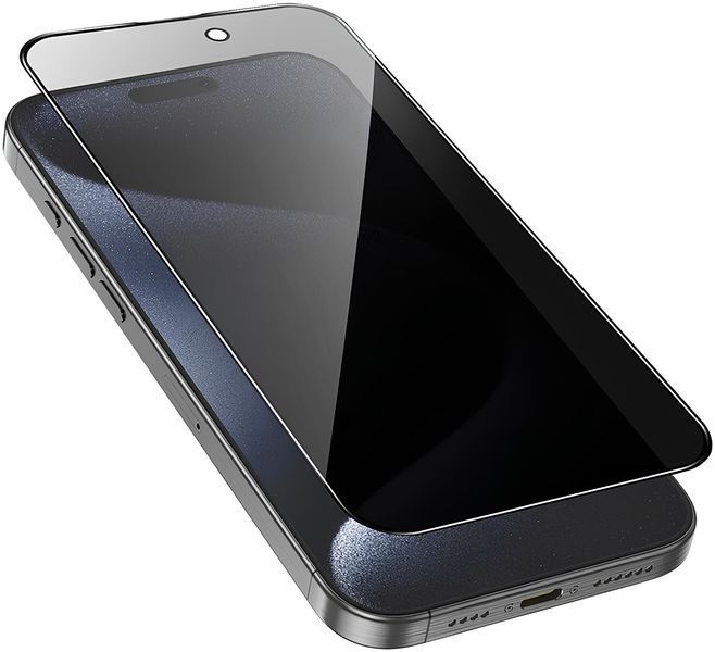 Hoco G15 Privacy full-screen protective glass for iPhone 15 Pro