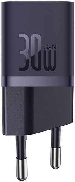 Baseus GaN5 FC mini 1C 30W charger Purple