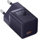 Baseus GaN5 FC mini 1C 30W charger Purple
