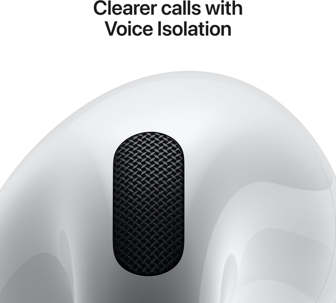 Headphones Apple AirPods 4 with Active Noise Cancellation (MXP93ZE/A) White